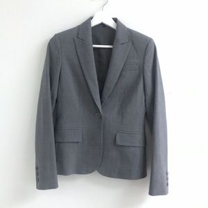 Theory wool suit jacket and pencil skirt